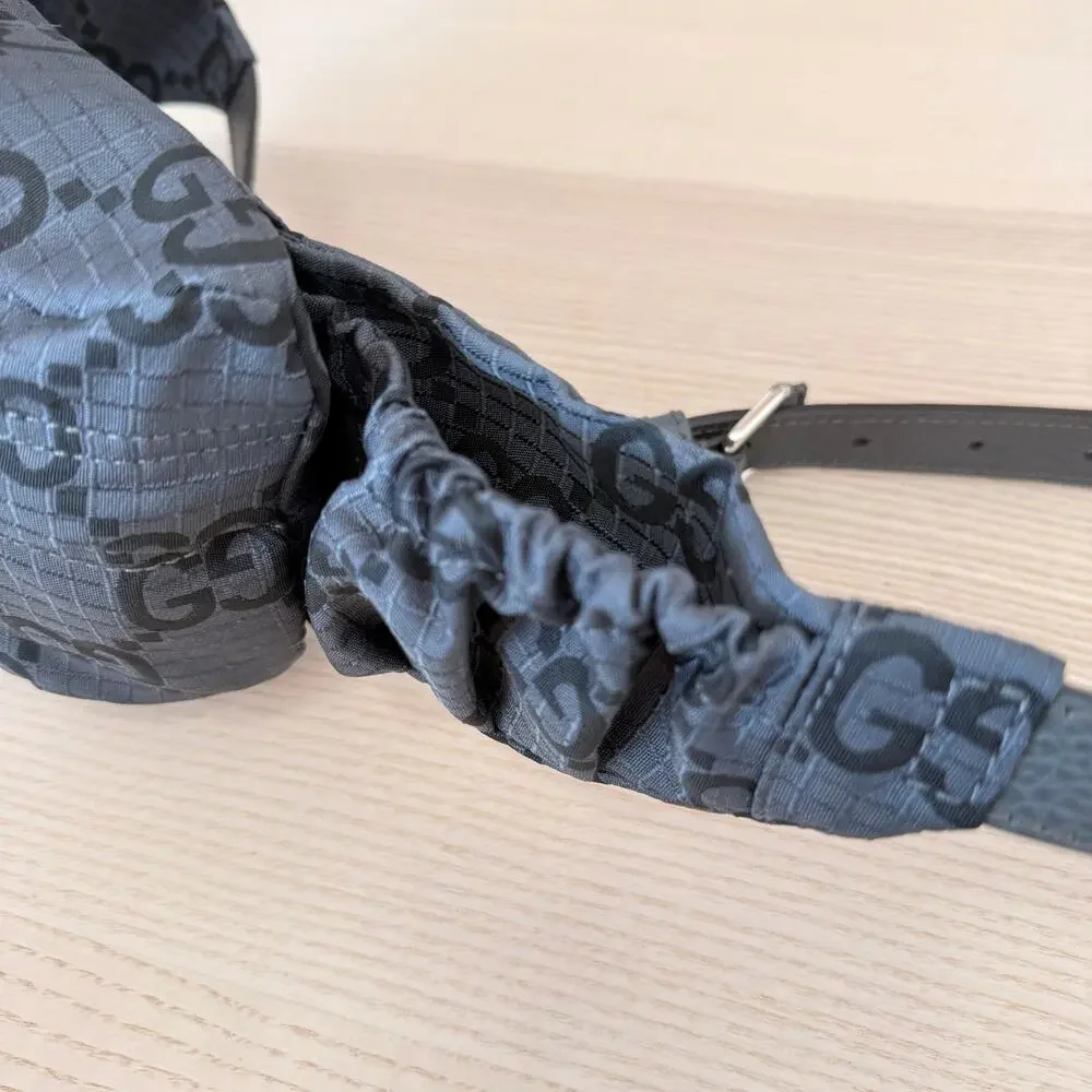 Gucci GG Nylon Ripstop Belt Bag Grey - Picture 6 of 12
